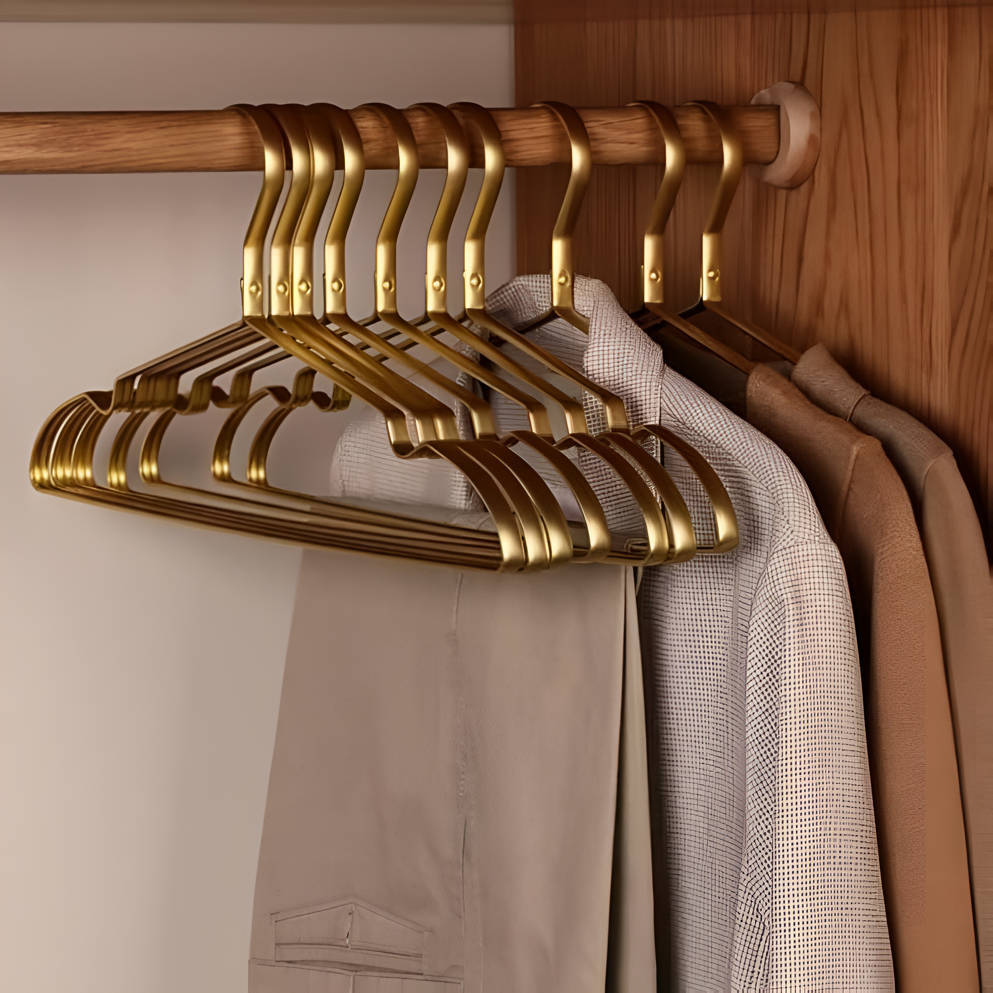 Wearclo | Heavy Duty Non-Slip Coat Hangers