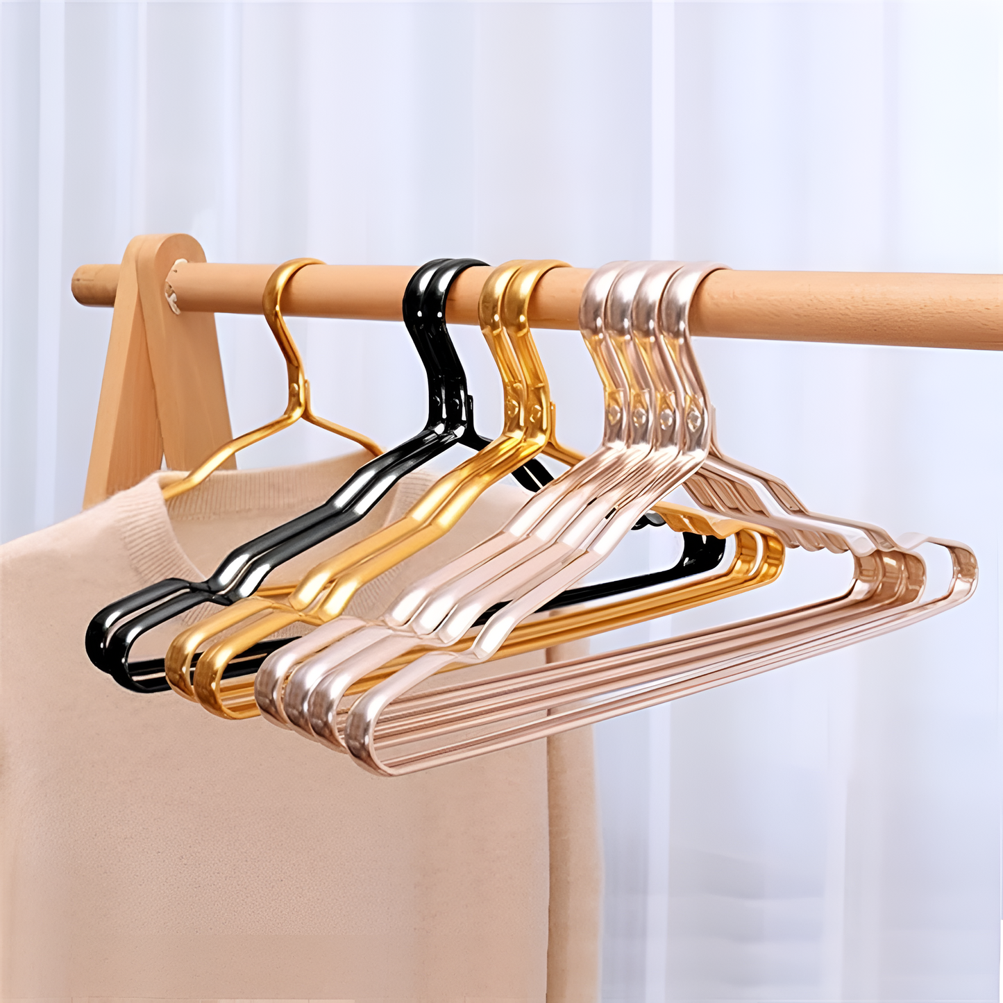 Wearclo | Heavy Duty Non-Slip Coat Hangers