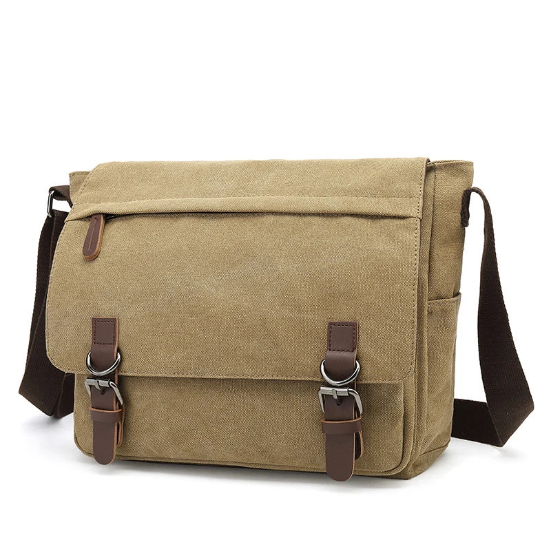 Wearclo | Herentas Shoulder Bag with Double Buckle