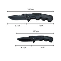 Wearclo | High Hardness Tactical Survival Knife - Outdoor Self-Defense EDC Tool for Camping & Hunting