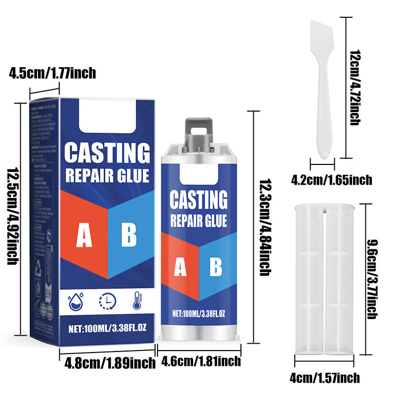 Wearclo | High-Temperature Resistant Metal Casting Repair Adhesive