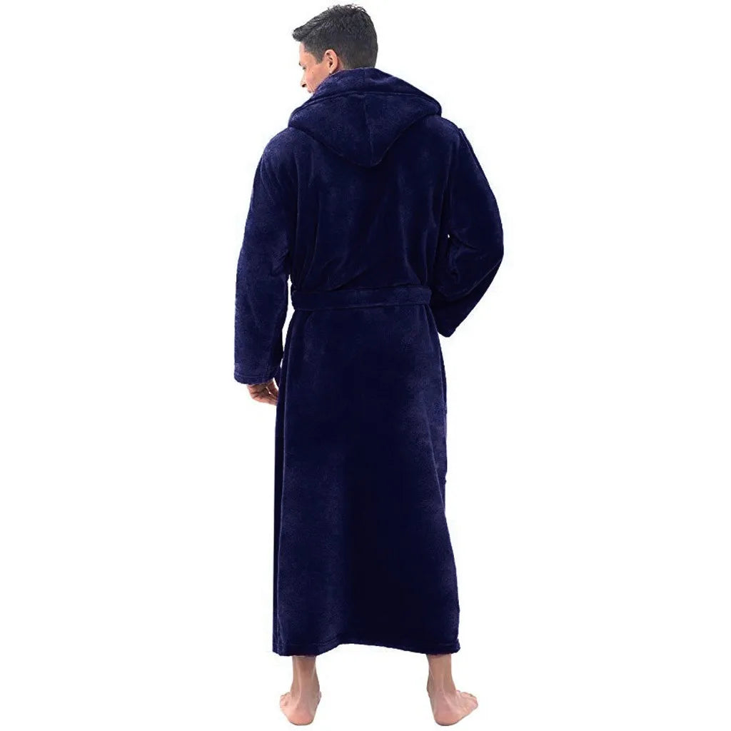 Wearclo | HoodedChill – Cozy Bathrobe for Men