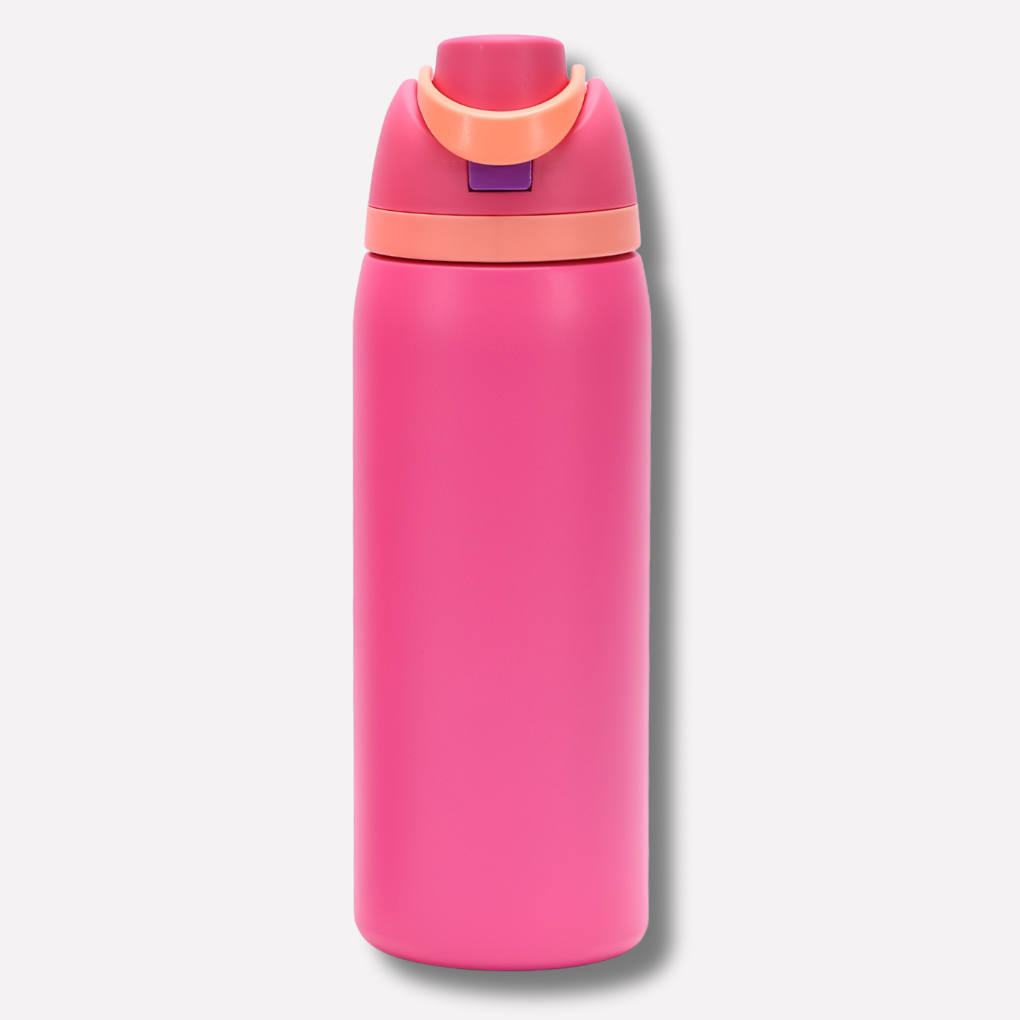 Wearclo | Insulated Water Bottle with Built-in Straw