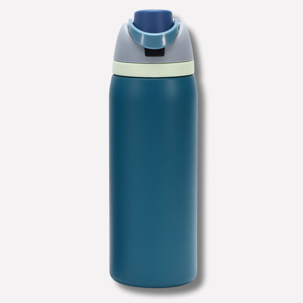 Wearclo | Insulated Water Bottle with Built-in Straw