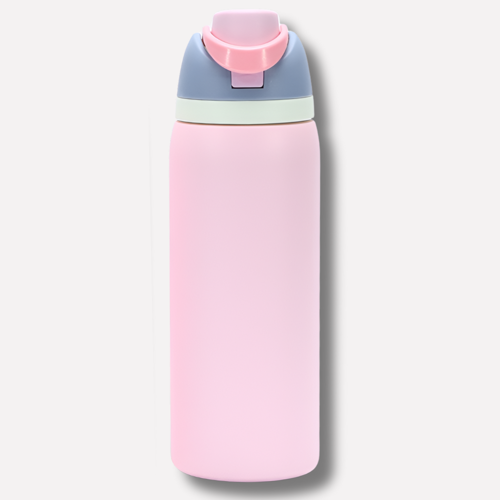 Wearclo | Insulated Water Bottle with Built-in Straw