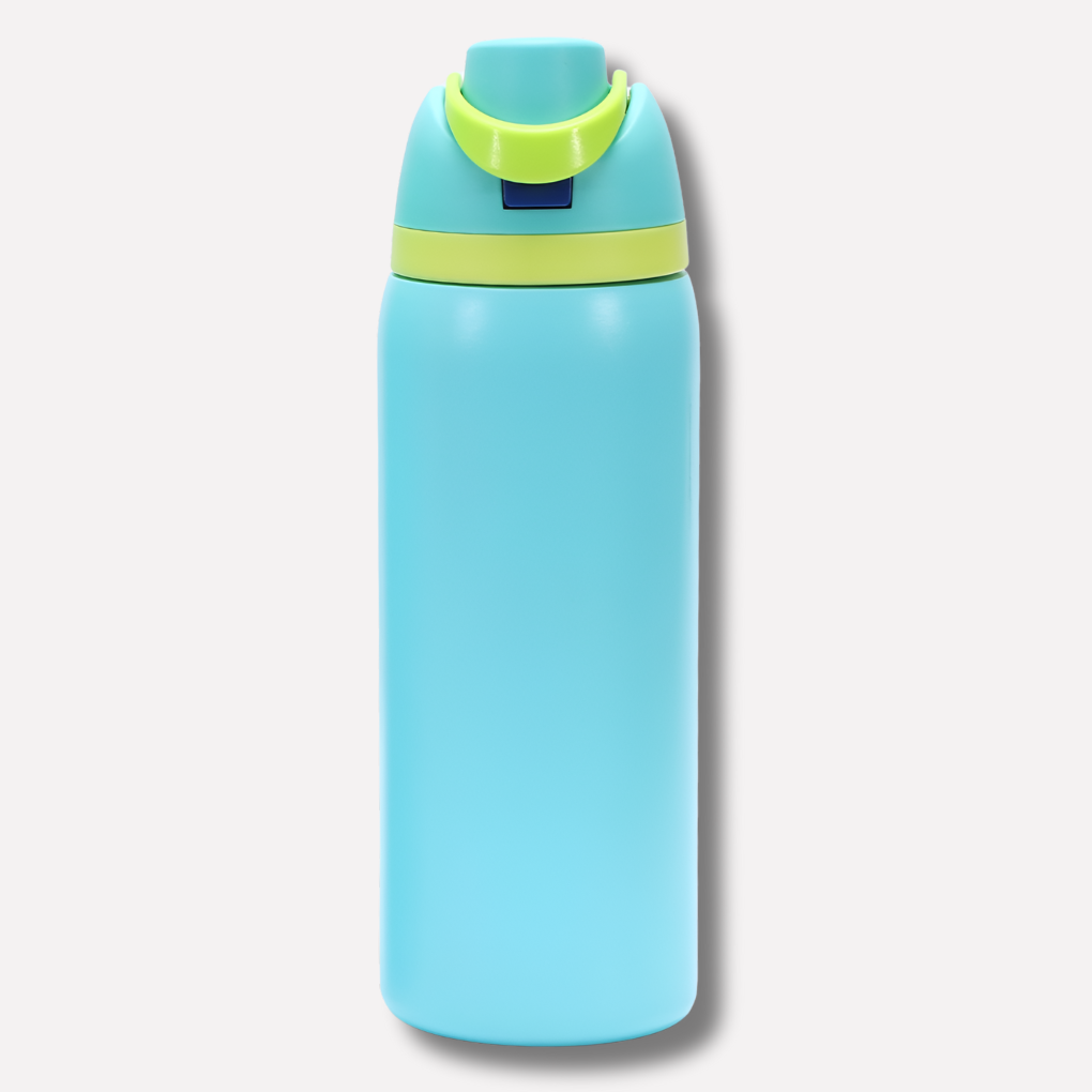 Wearclo | Insulated Water Bottle with Built-in Straw