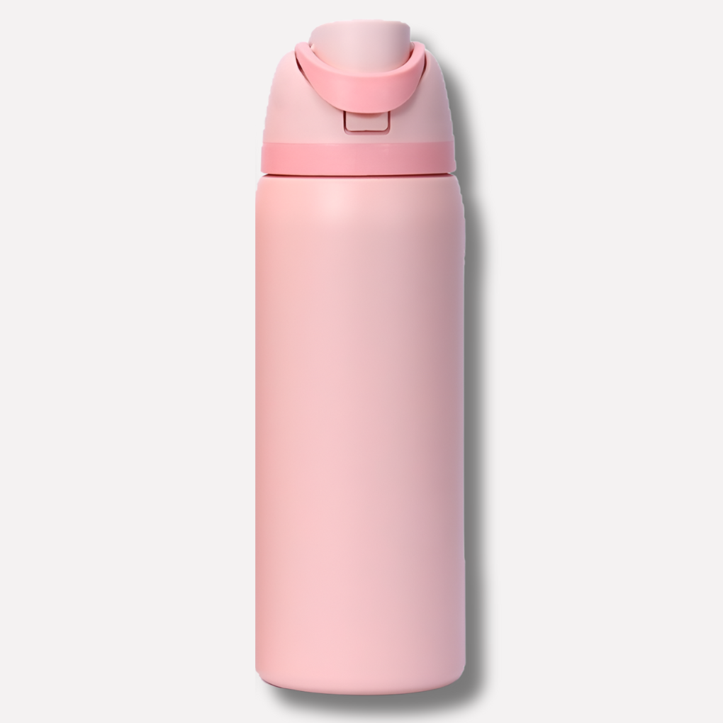 Wearclo | Insulated Water Bottle with Built-in Straw