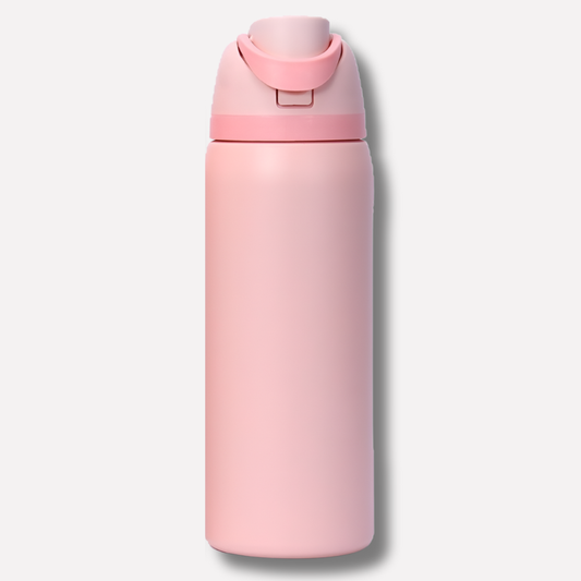 Wearclo | Insulated Water Bottle with Built-in Straw