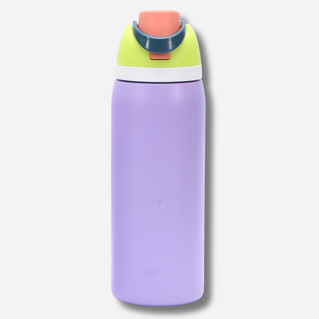 Wearclo | Insulated Water Bottle with Built-in Straw