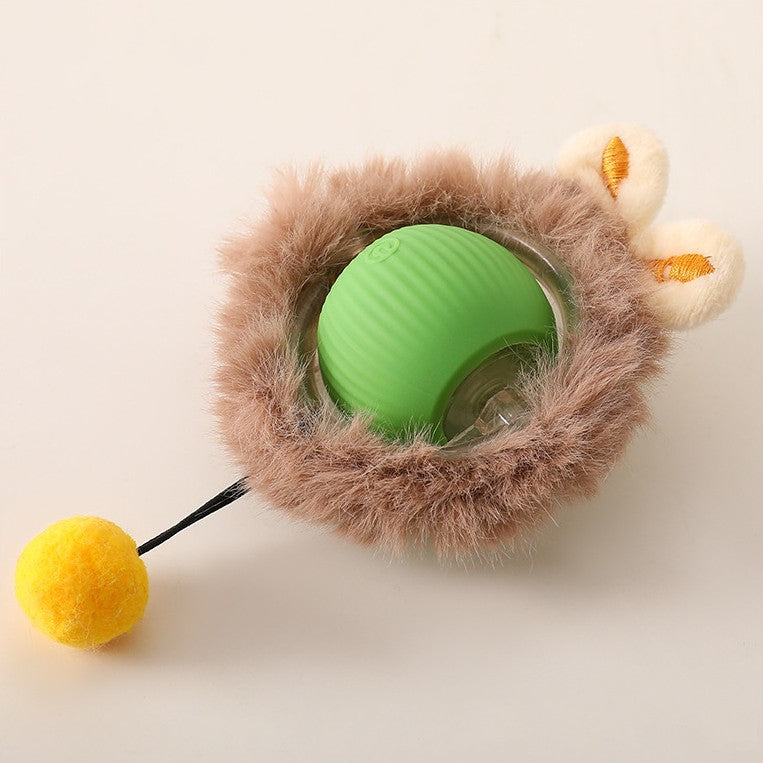 Wearclo | Interactive Rolling Ball Toy with Tail for Dogs