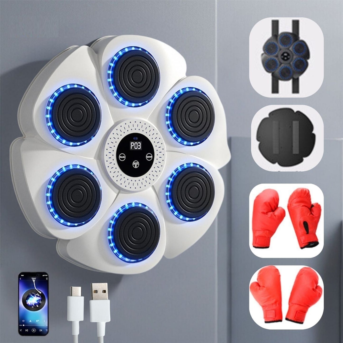 Wearclo | Interactive Smart Boxing Machine - PunchTech