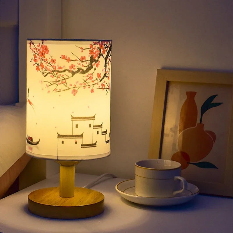 Wearclo | Japanese Lamp - Rose Lamp - Dimmable - Night Lamp