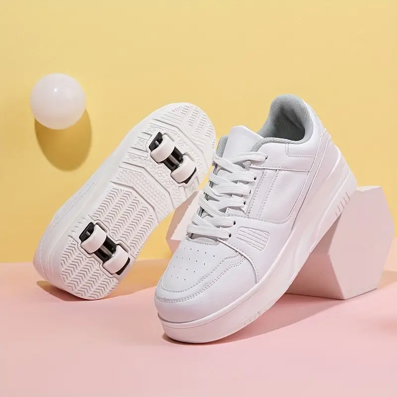 Wearclo | Kids' Roller Shoes with Double Wheels
