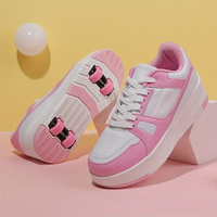 Dual Wheel Sneakers for Dynamic Movement
