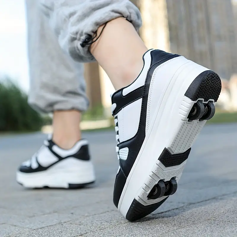 Wearclo | Kids' Roller Shoes with Double Wheels