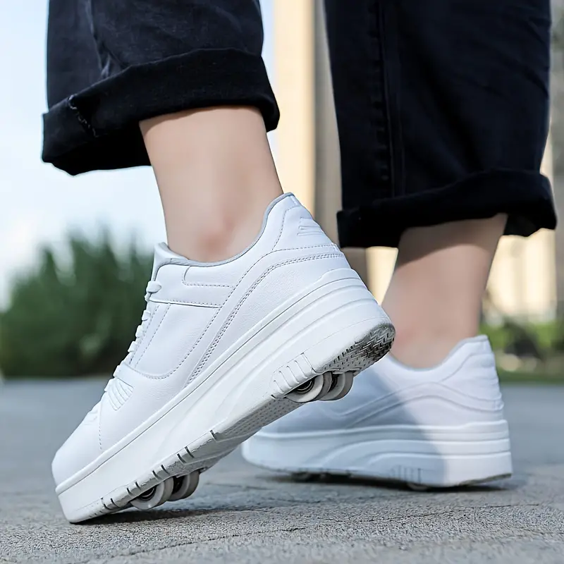 Wearclo | Kids' Roller Shoes with Double Wheels