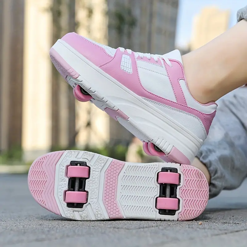 Wearclo | Kids' Roller Shoes with Double Wheels
