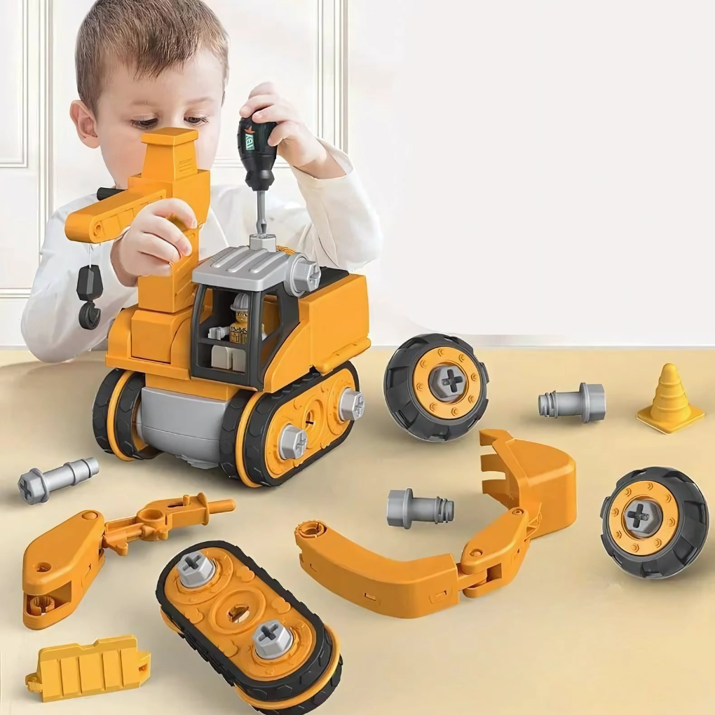 Wearclo | Kids STEM Take-Apart Building Toy Vehicle