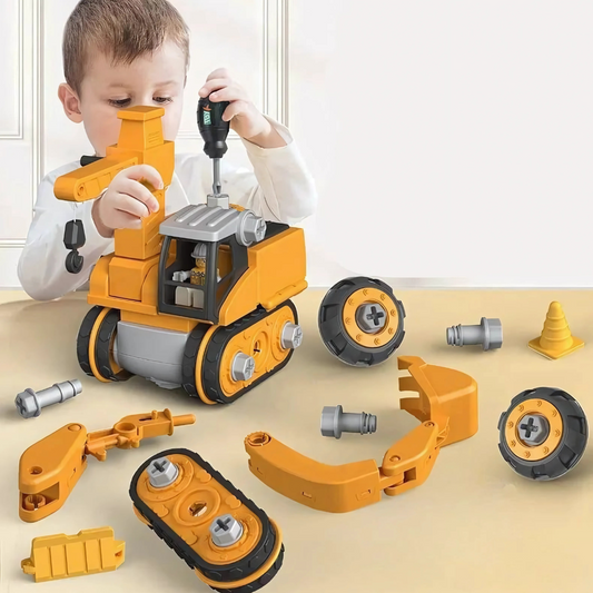 Wearclo | Kids STEM Take-Apart Building Toy Vehicle