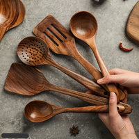 Wearclo | Kitchen Set Made of Natural Teak Wood