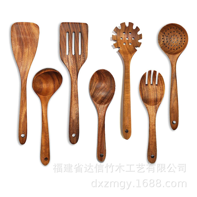 Wearclo | Kitchen Set Made of Natural Teak Wood