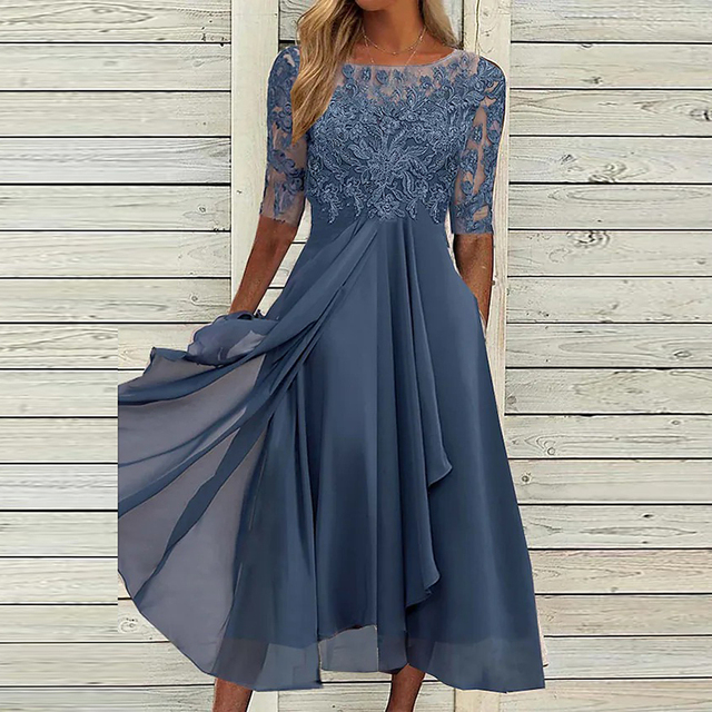 Wearclo | Lace Party Dress