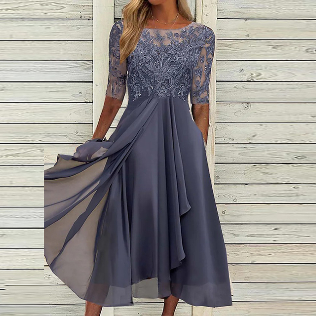 Wearclo | Lace Party Dress