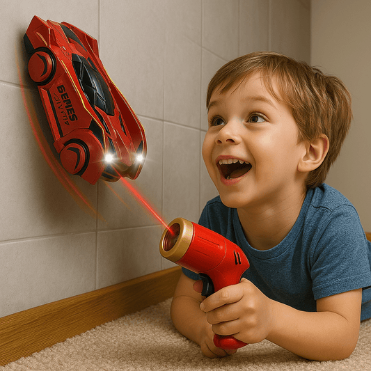 Wearclo | Laser-controlled Wall Climbing RC Car for Kids