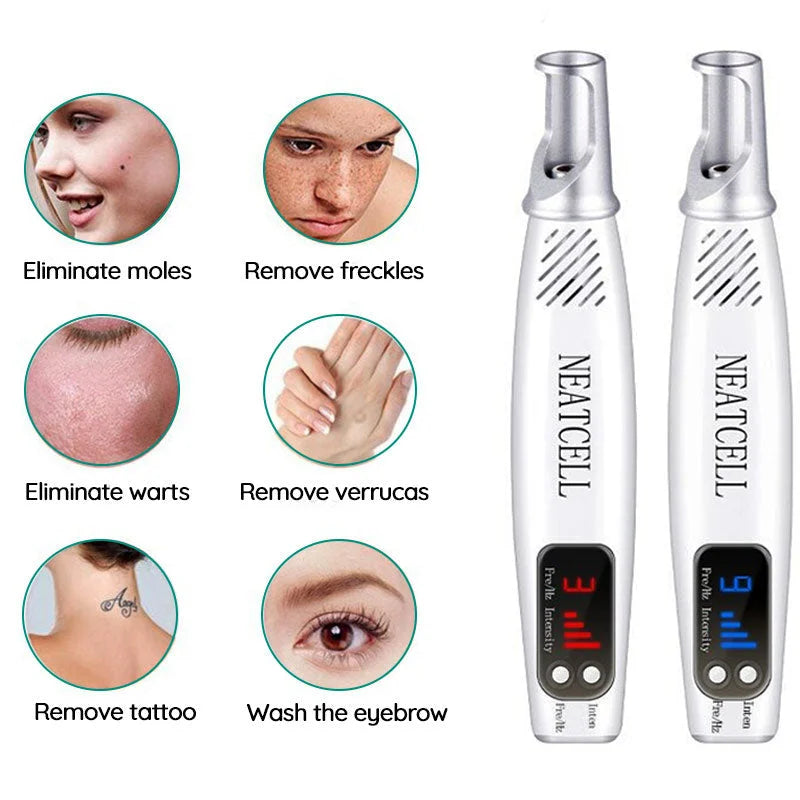 Wearclo | Laser Removal Pen | Laser Tattoo Removal Red & Blue