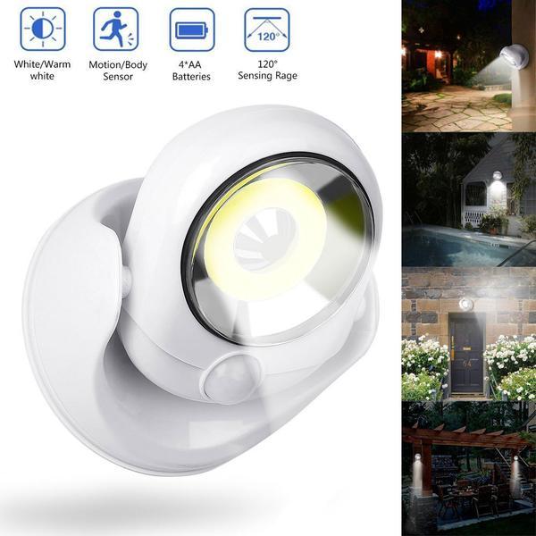 Wearclo | LED Lamp With Motion Sensor | Wireless Outdoor Light