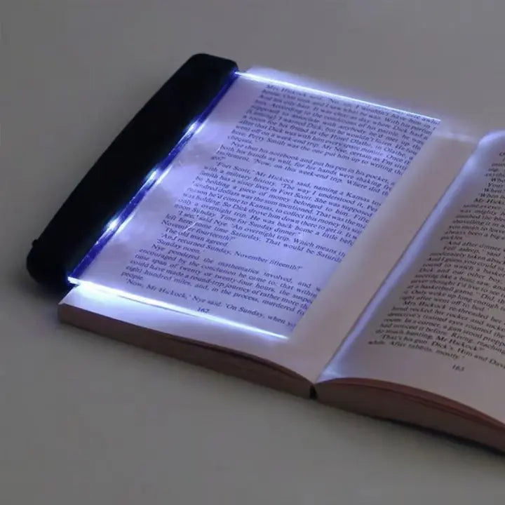 Wearclo | LED Reading Lamp Flat Panel – Night Light with 2 Brightness Levels & Eye Protection