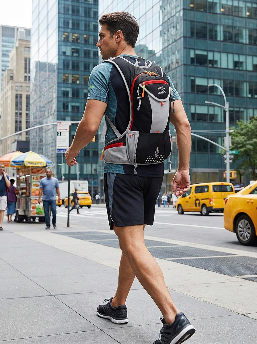 Wearclo | Lightweight Waterproof Hiking Backpack with Hydration Pack Support