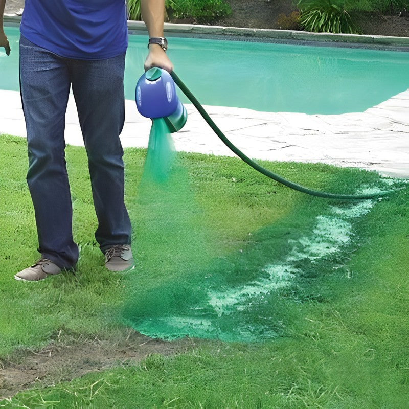 Wearclo | Liquid Lawn Hydro Mousse Spray On Grass Seed | Easy Application for Patchy Lawns & High-Traffic Areas