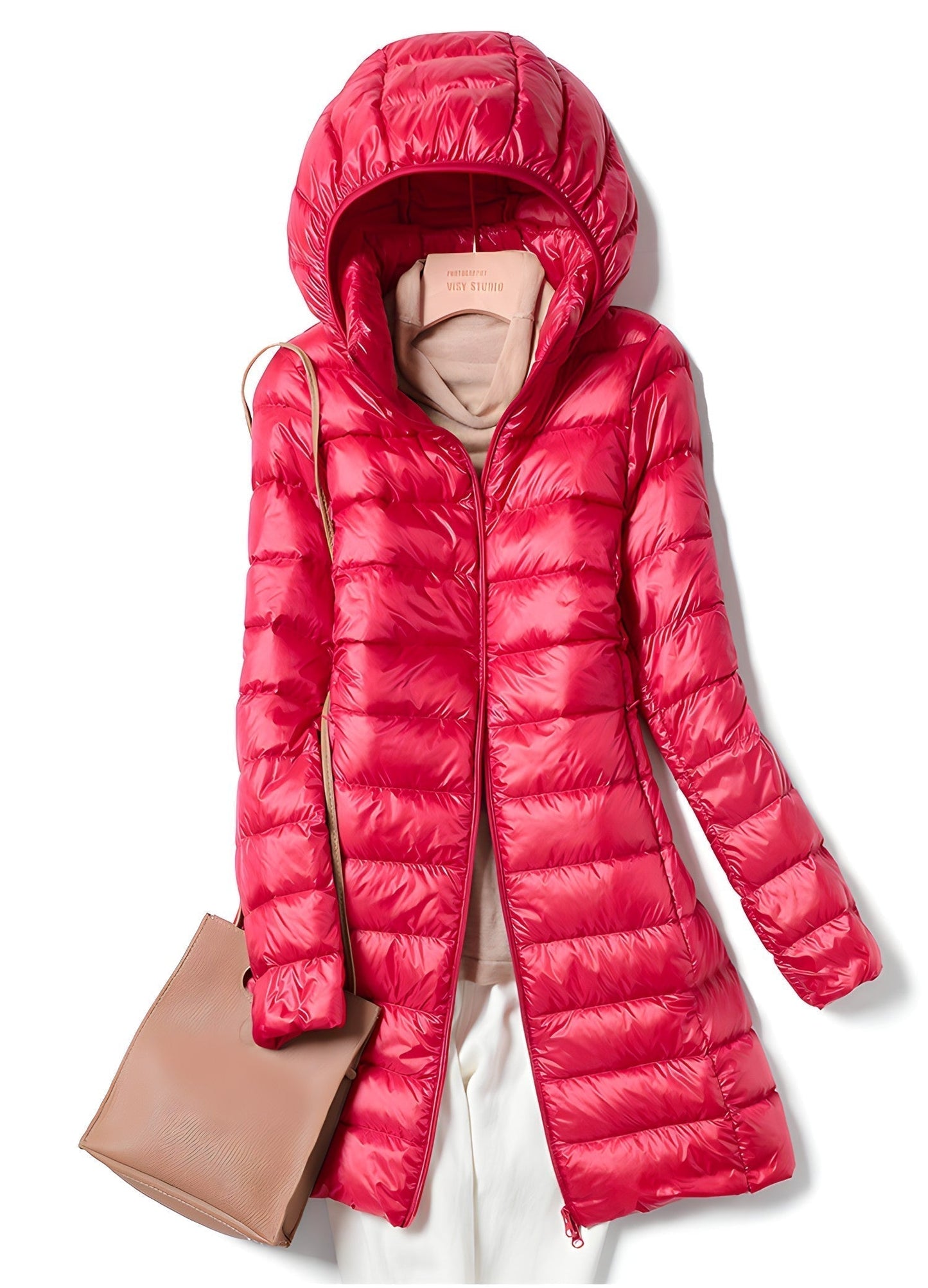 Wearclo Long Down Jacket for Women