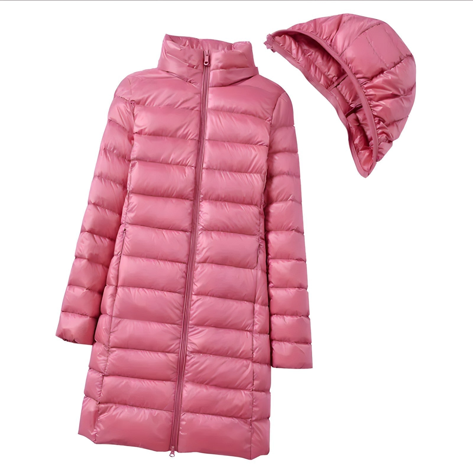 Wearclo Long Down Jacket for Women
