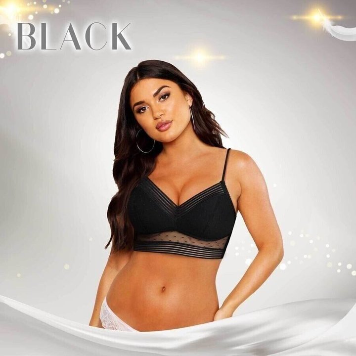 Wearclo | LOW BACK WIRELESS LIFTING LACE BRA