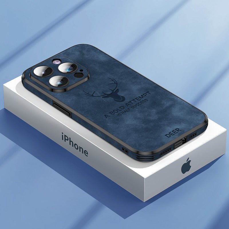 Wearclo | LUXIGUARD LEATHER – Luxury iPhone Case with Shock Protection