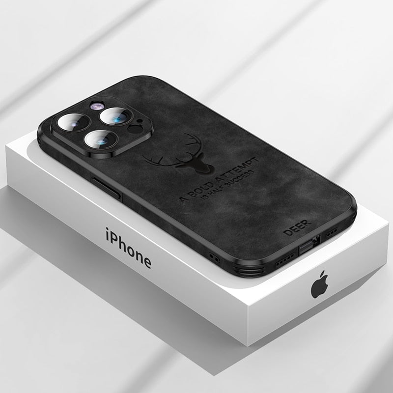 Wearclo | LUXIGUARD LEATHER – Luxury iPhone Case with Shock Protection