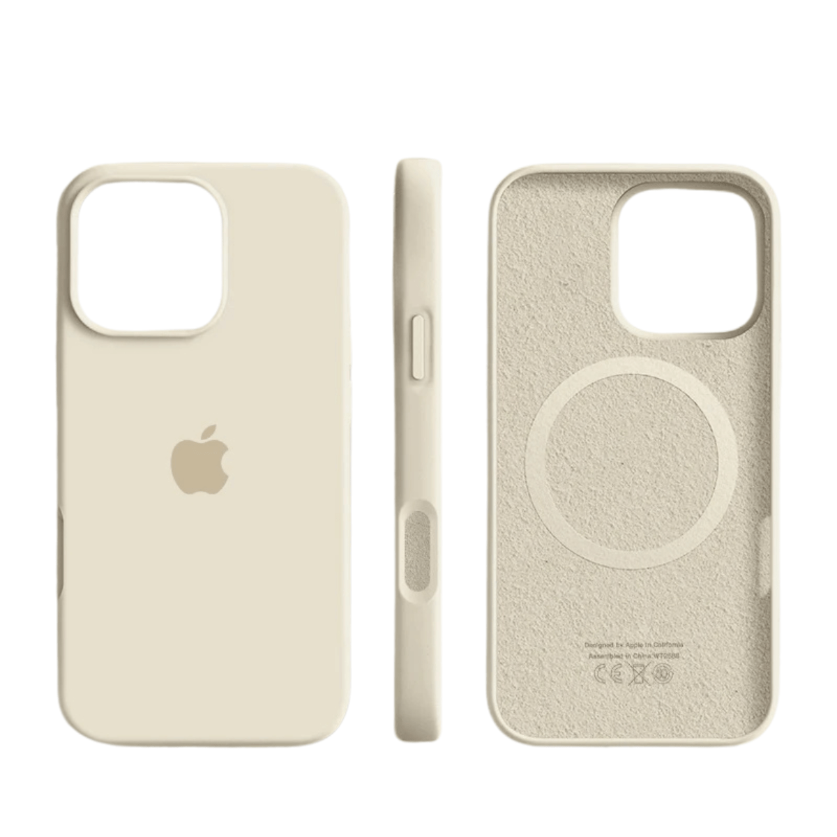 Wearclo | MagneSoft Luxe Silicone Case | MagSafe Compatible & Thin | iPhone