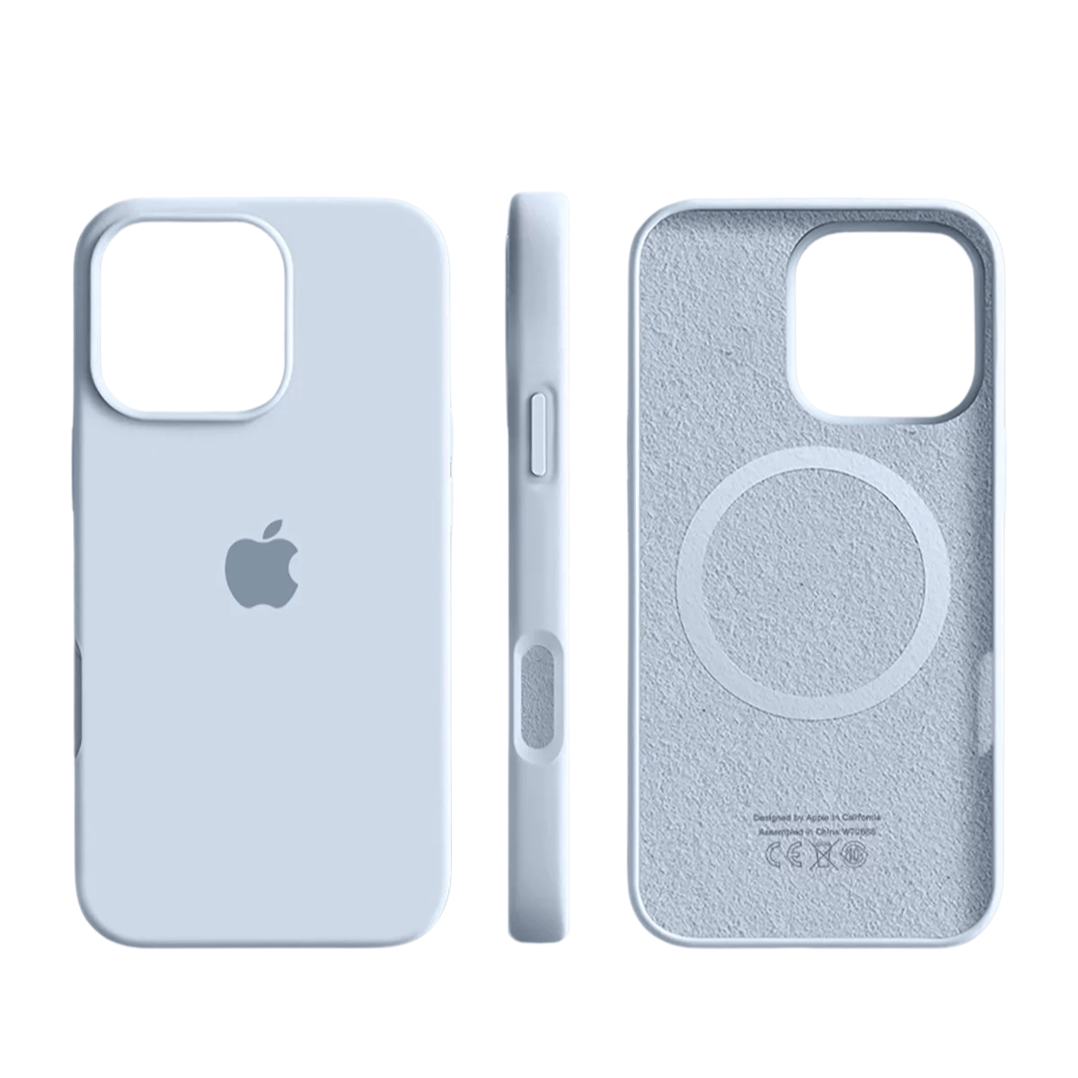 Wearclo | MagneSoft Luxe Silicone Case | MagSafe Compatible & Thin | iPhone