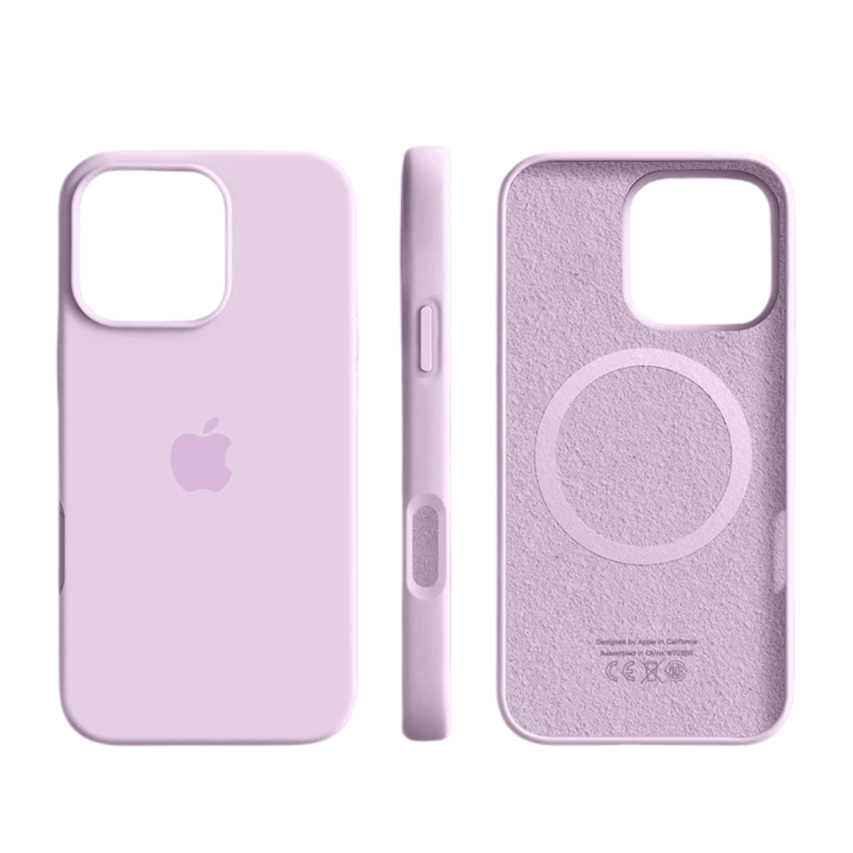 Wearclo | MagneSoft Luxe Silicone Case | MagSafe Compatible & Thin | iPhone