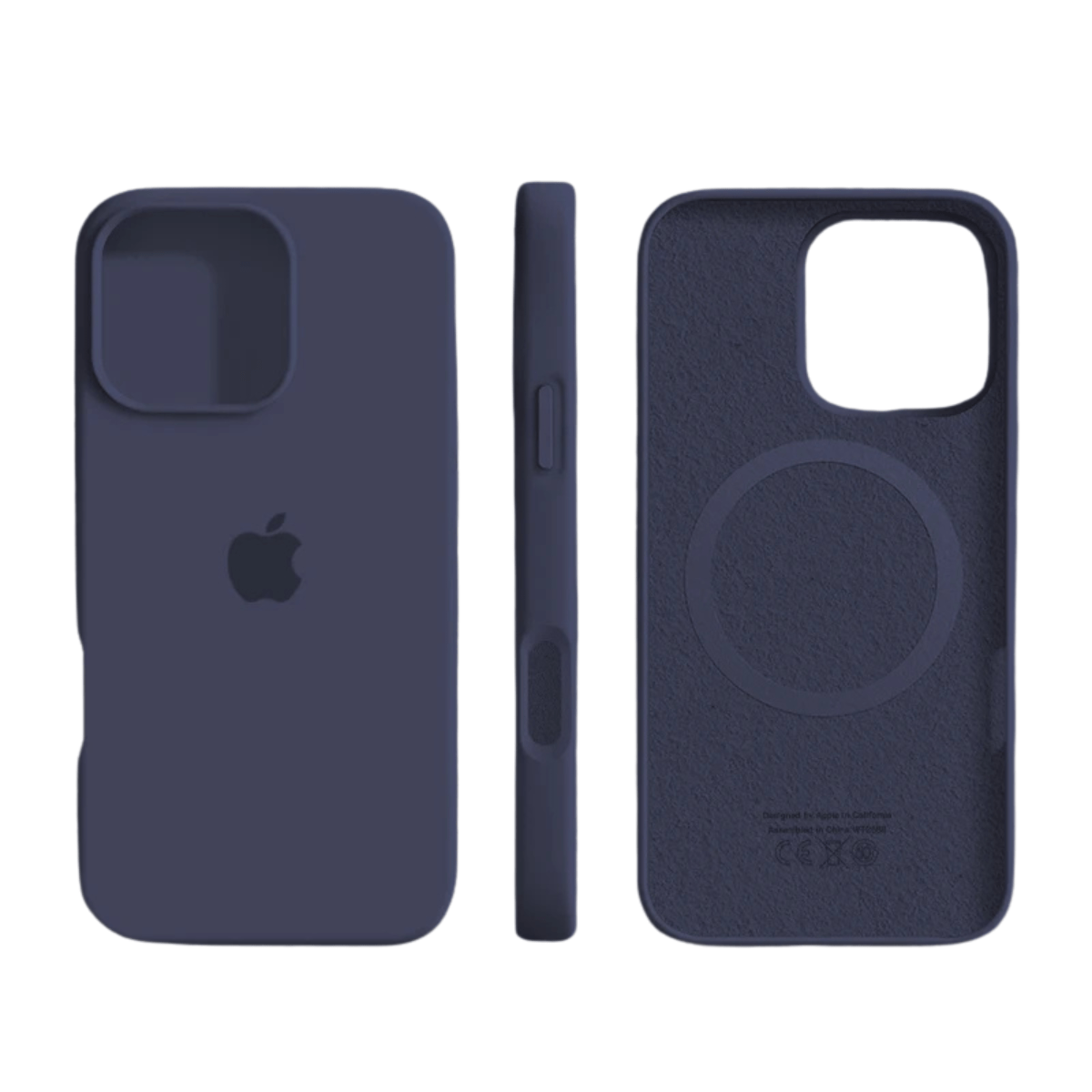 Wearclo | MagneSoft Luxe Silicone Case | MagSafe Compatible & Thin | iPhone
