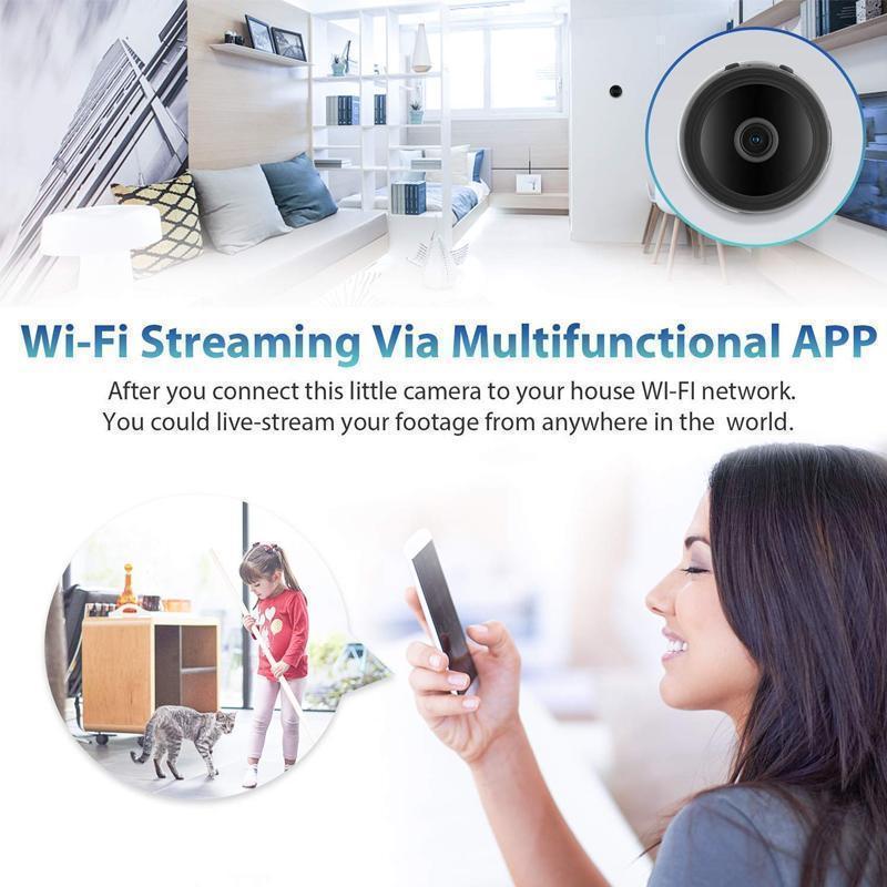 Wearclo | Magnetic WiFi Mini Camera