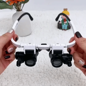 Wearclo | Magnifying Glass with 8x, 15x, and 23x magnification for detailed viewing and precision work