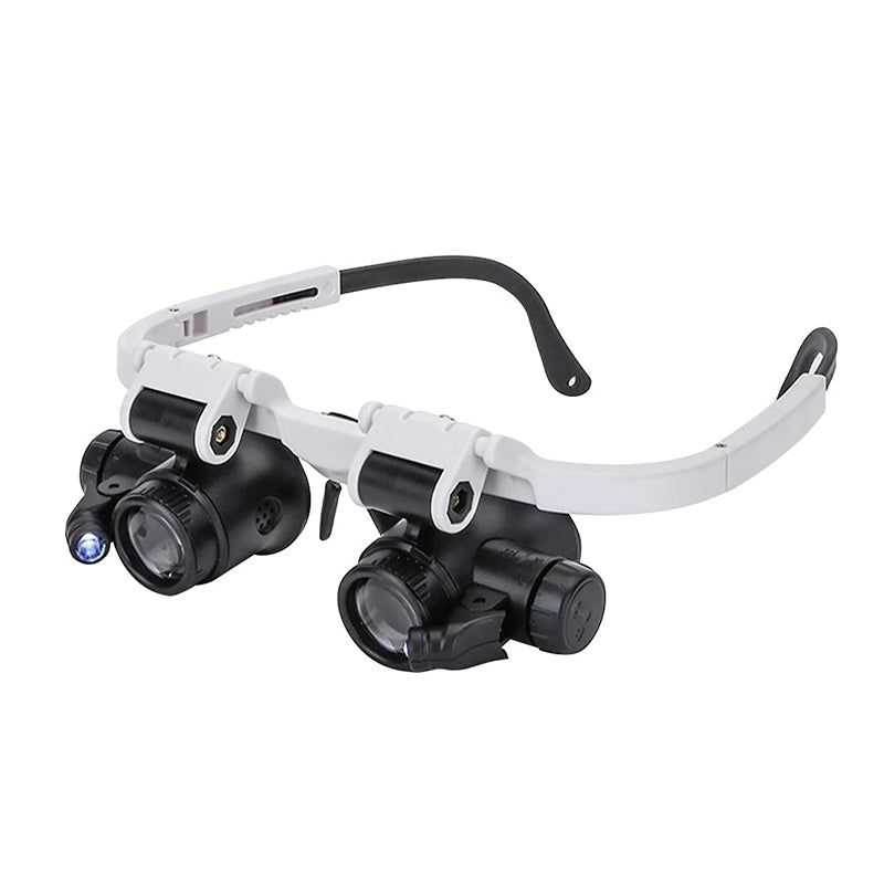 Wearclo | Magnifying Glasses with LED Lights for Dual Eyes