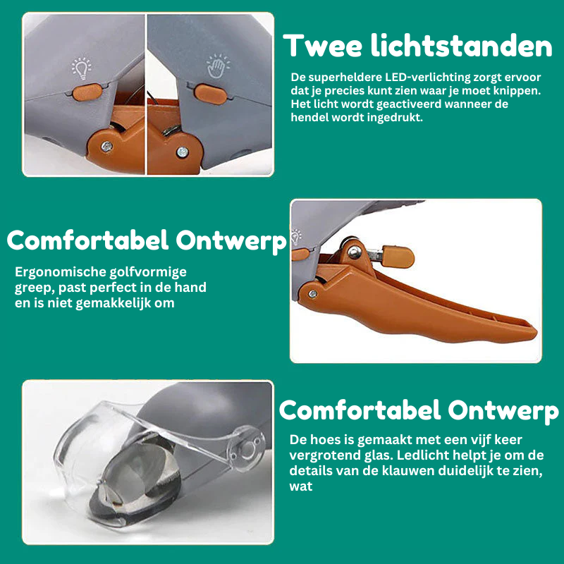 Wearclo | MAX - Best nail clipper for dogs with quick sensors