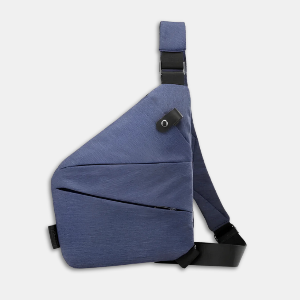 Wearclo | Men's Anti-Theft Shoulder Bag with Hidden Zippers