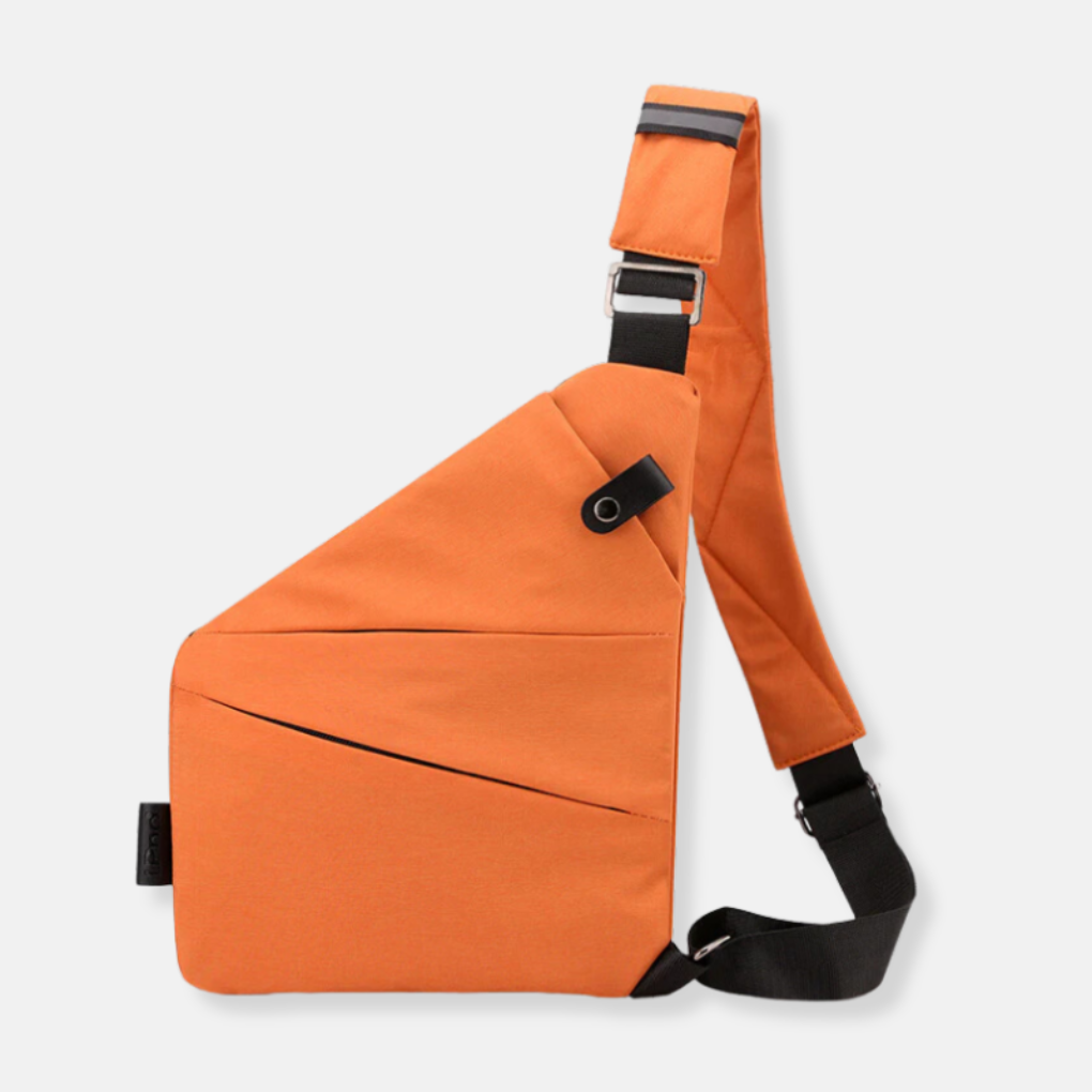 Wearclo | Men's Anti-Theft Shoulder Bag with Hidden Zippers