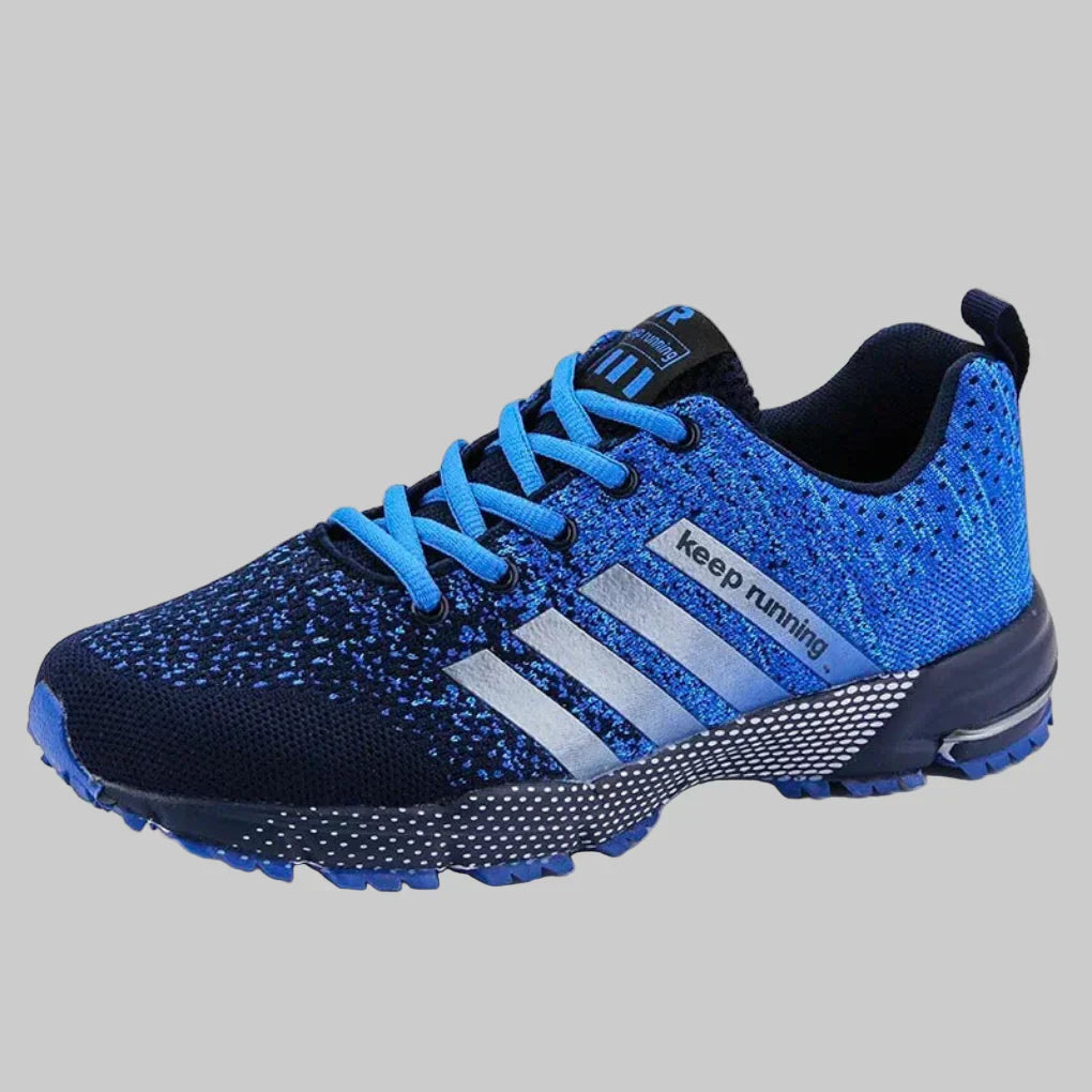 Wearclo | Men's Athletic Running Sneakers with Side Stripe