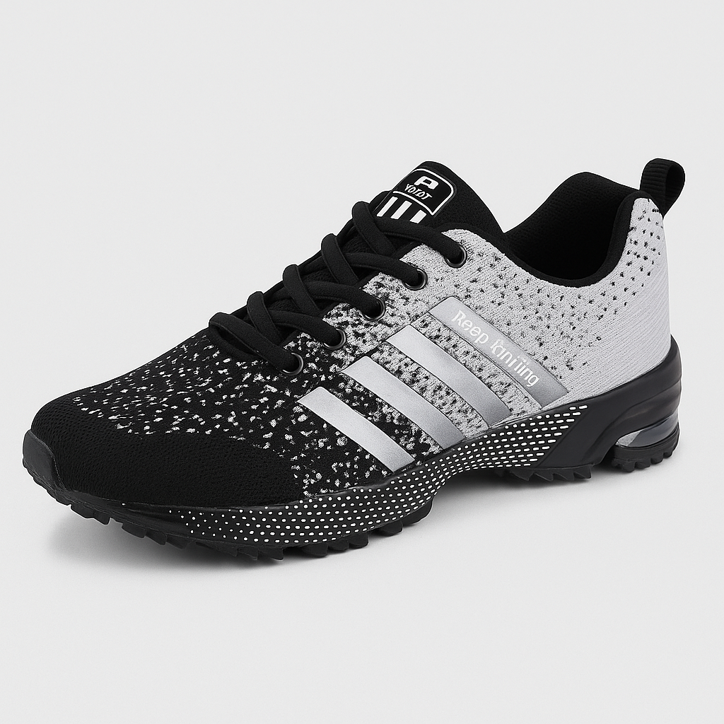 Wearclo | Men's Athletic Running Sneakers with Side Stripe